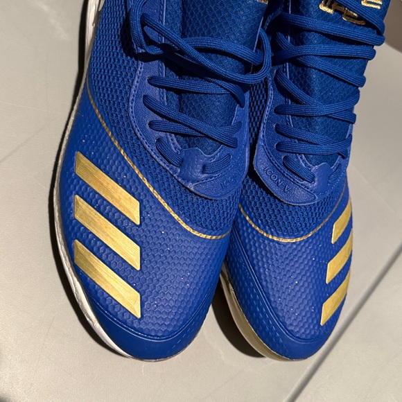 Adidas Icon V Baseball Metal Cleats w/ Boost - Picture 14 of 15